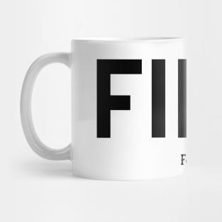 Fika for life - Swedish Coffee Mug